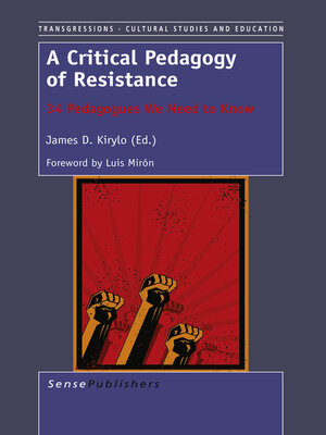 cover image of A Critical Pedagogy of Resistance